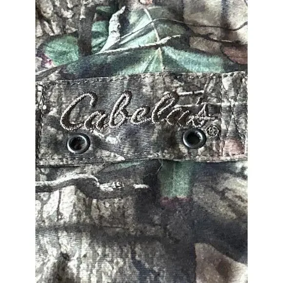 Cabela’s Gore-Tex Hunting Jacket Realtree Camo Waterproof Shell Men’s Medium - Picture 7 of 12